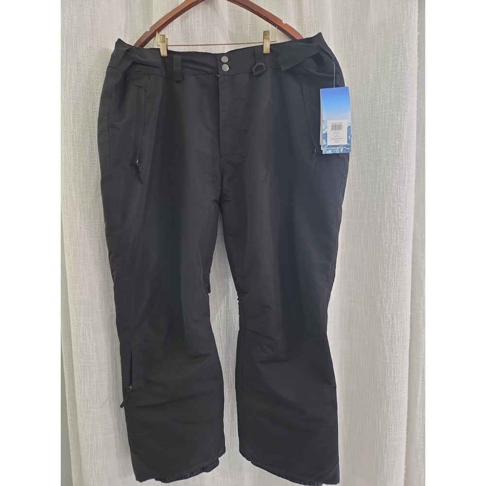 Snow Country Rider Snow Pants Women's Size 3XL Black  New